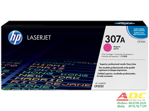 Mực in HP 307A Magenta LaserJet Toner Cartridge (CE743A)